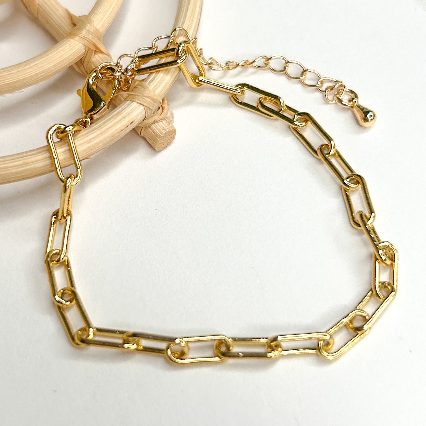 Basic Link Bracelet - 18K Gold Filled