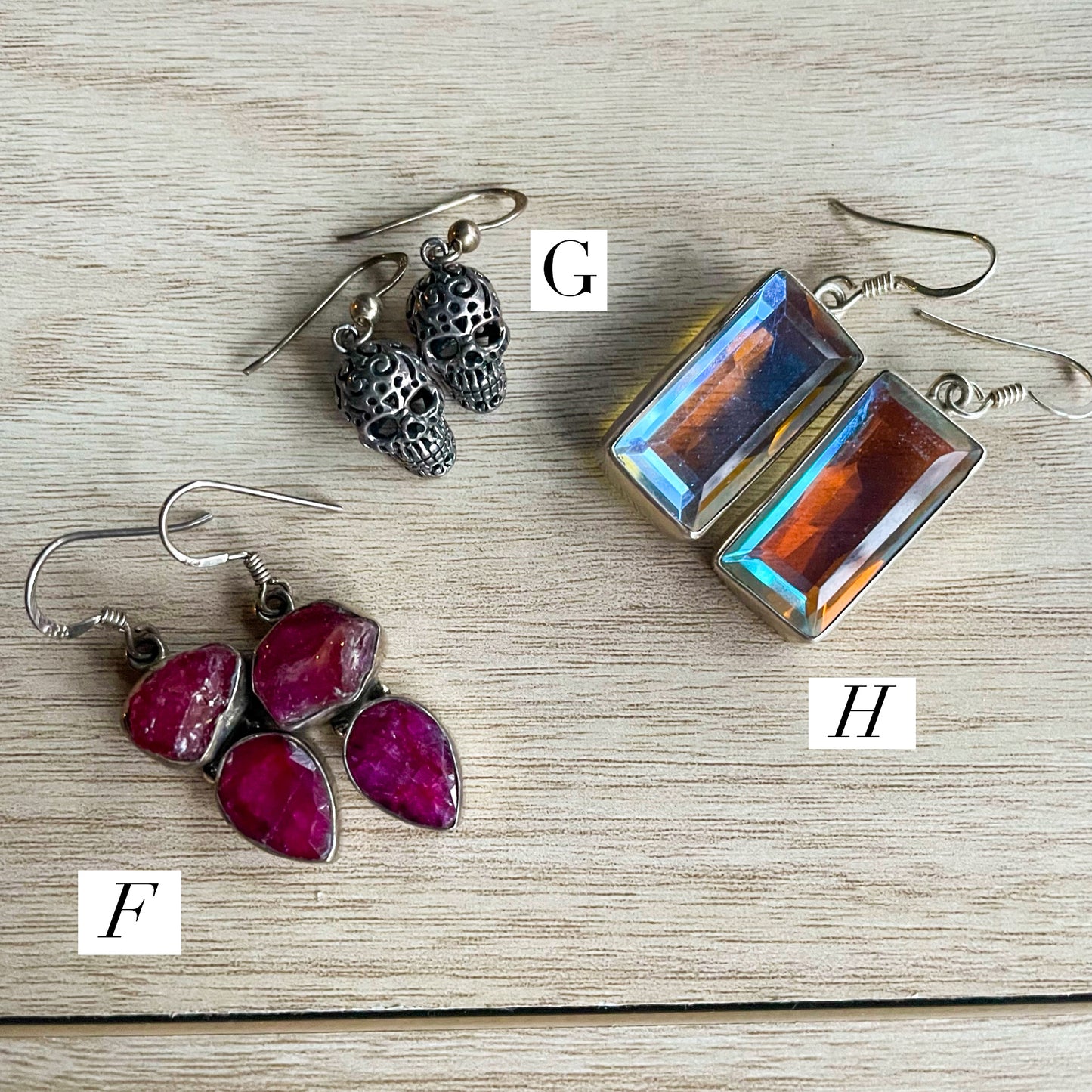 Kris's Closet Raid - STERLING SILVER EARRINGS - TWO