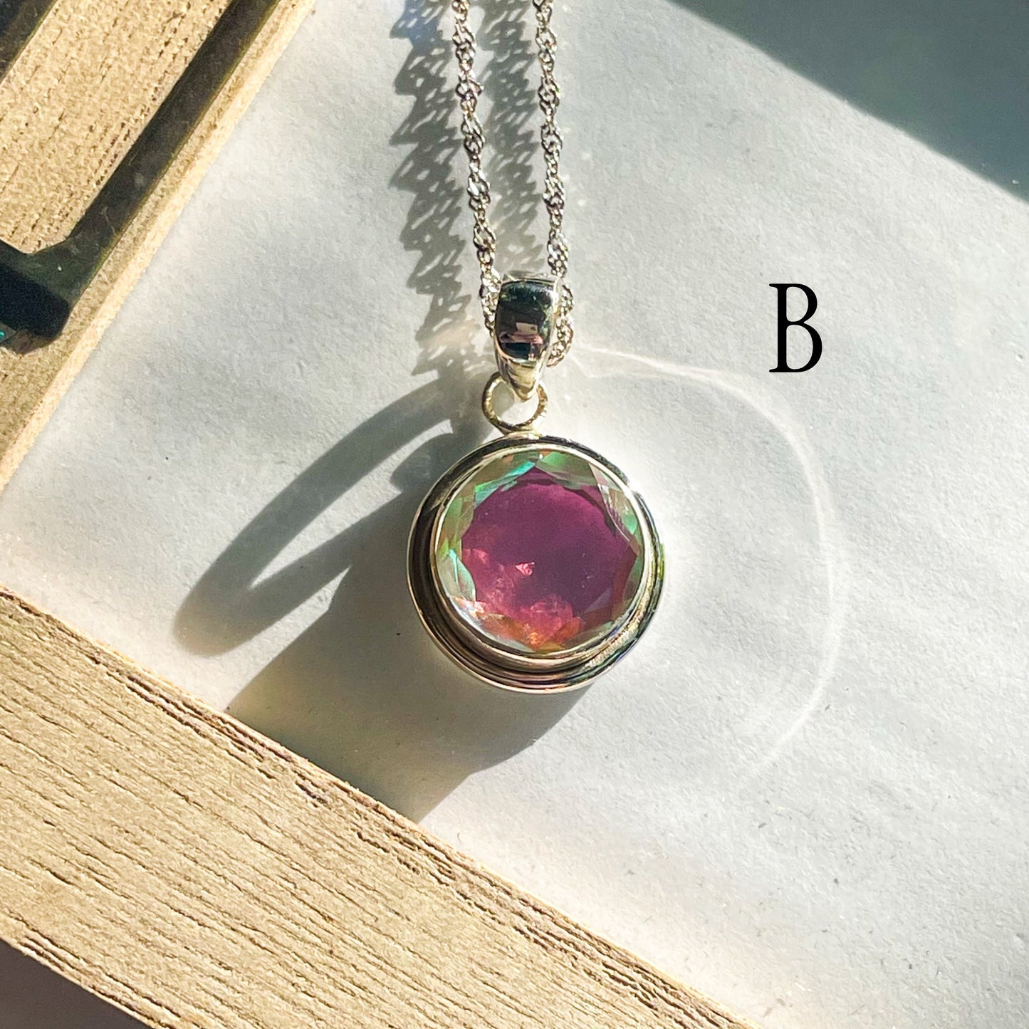 Mercury Mist Ring & Pendant - Solid Sterling Silver