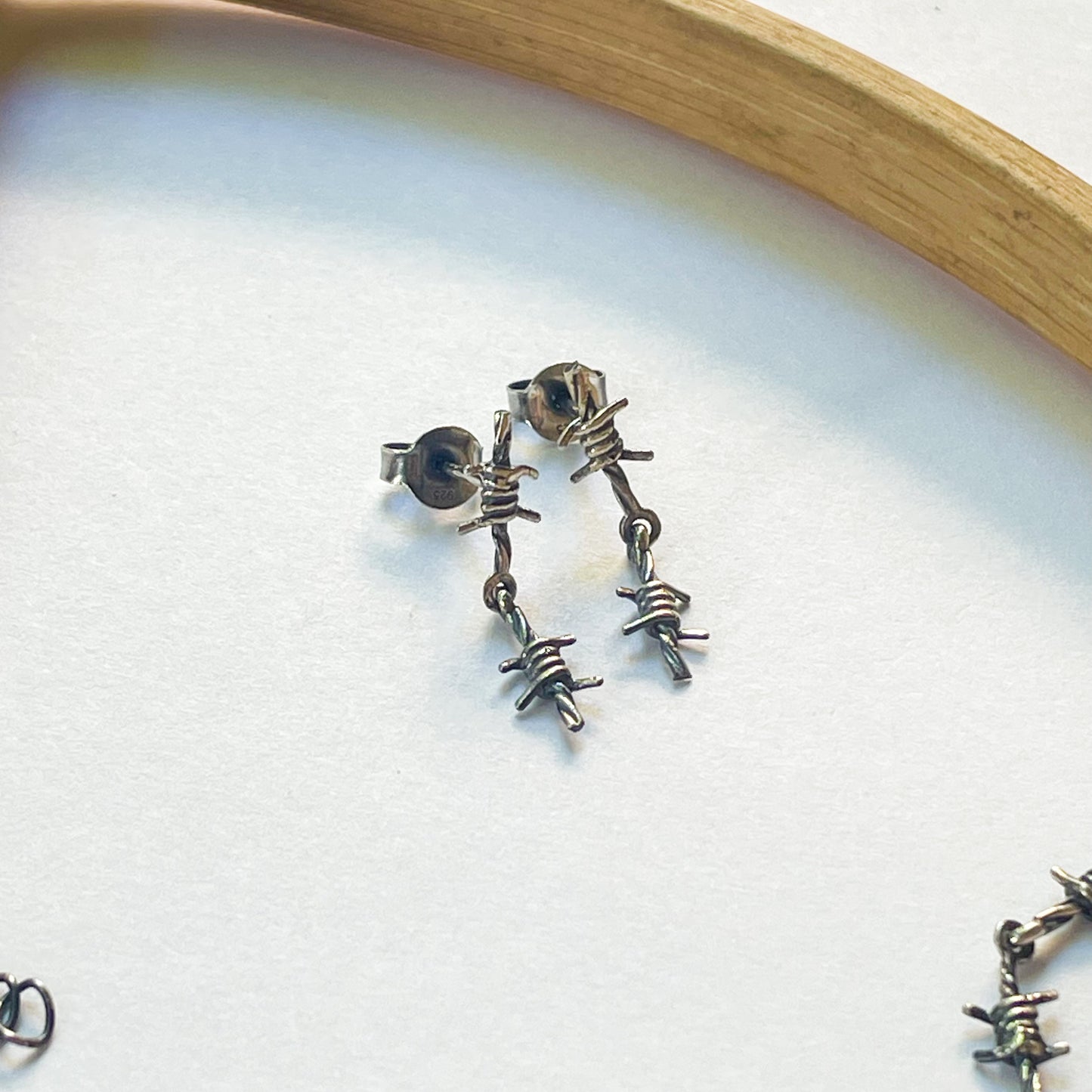 Barbed Wire Collection - Solid Sterling Silver & 18k Gold Plate Collection - Solid Sterling Silver & 18k Gold Plate