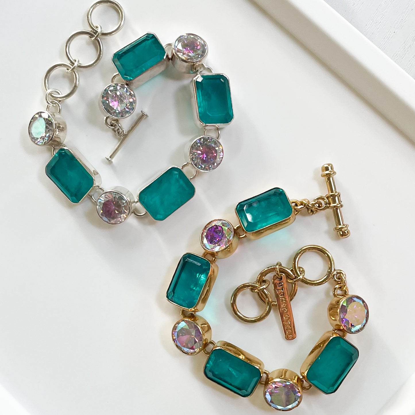 Electric Paraiba Fusion Collection - Both Metals