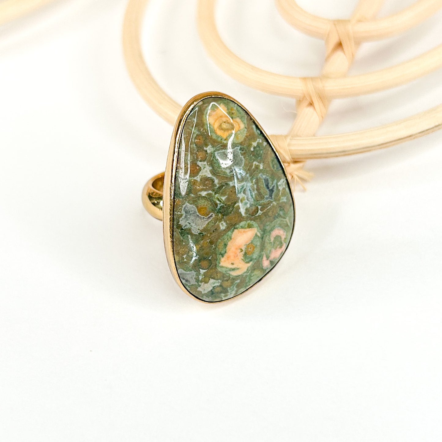 Rhyolite Adjustable Ring - Alchemia