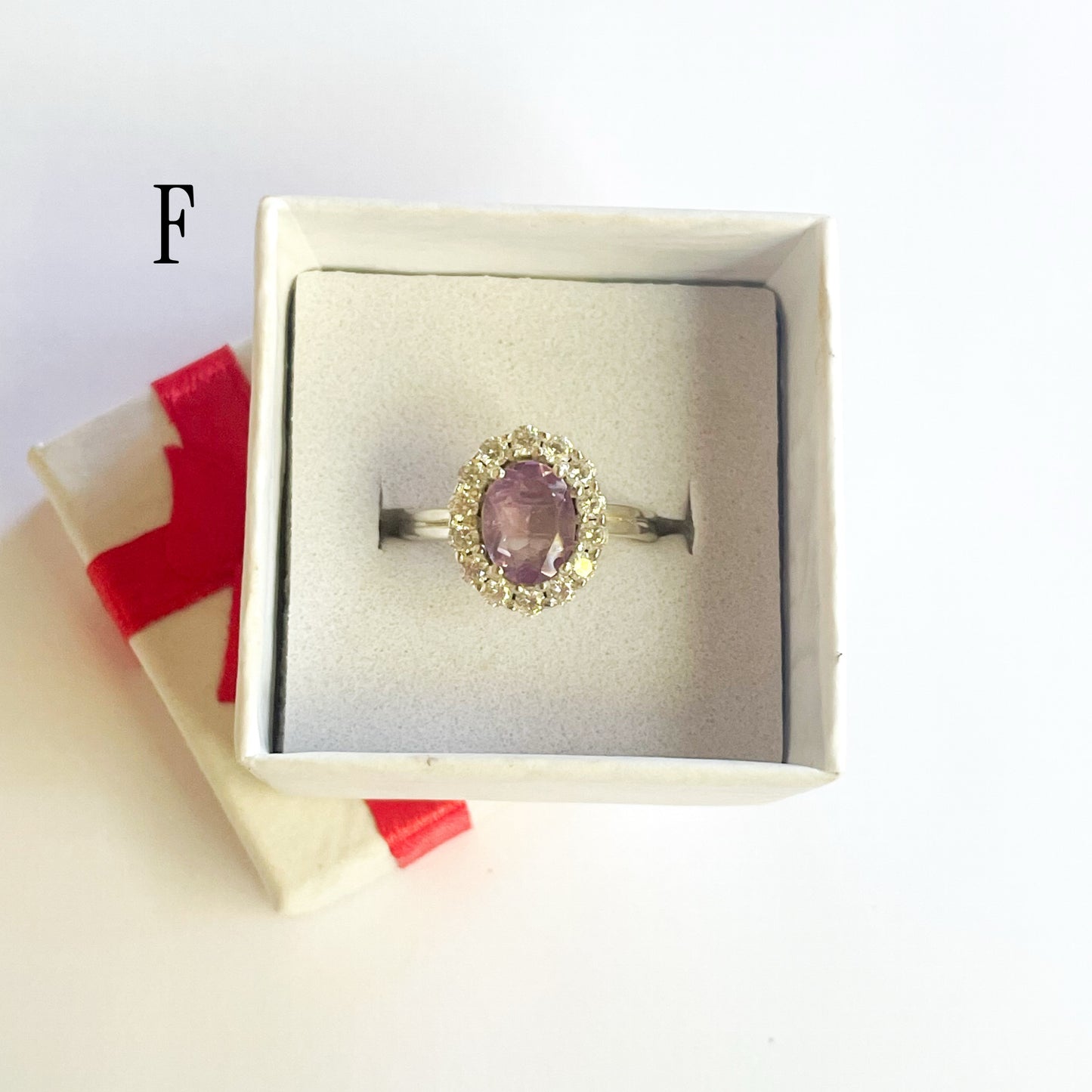 Dainty Multi Gemstone Prong Ring - Solid Sterling Silver