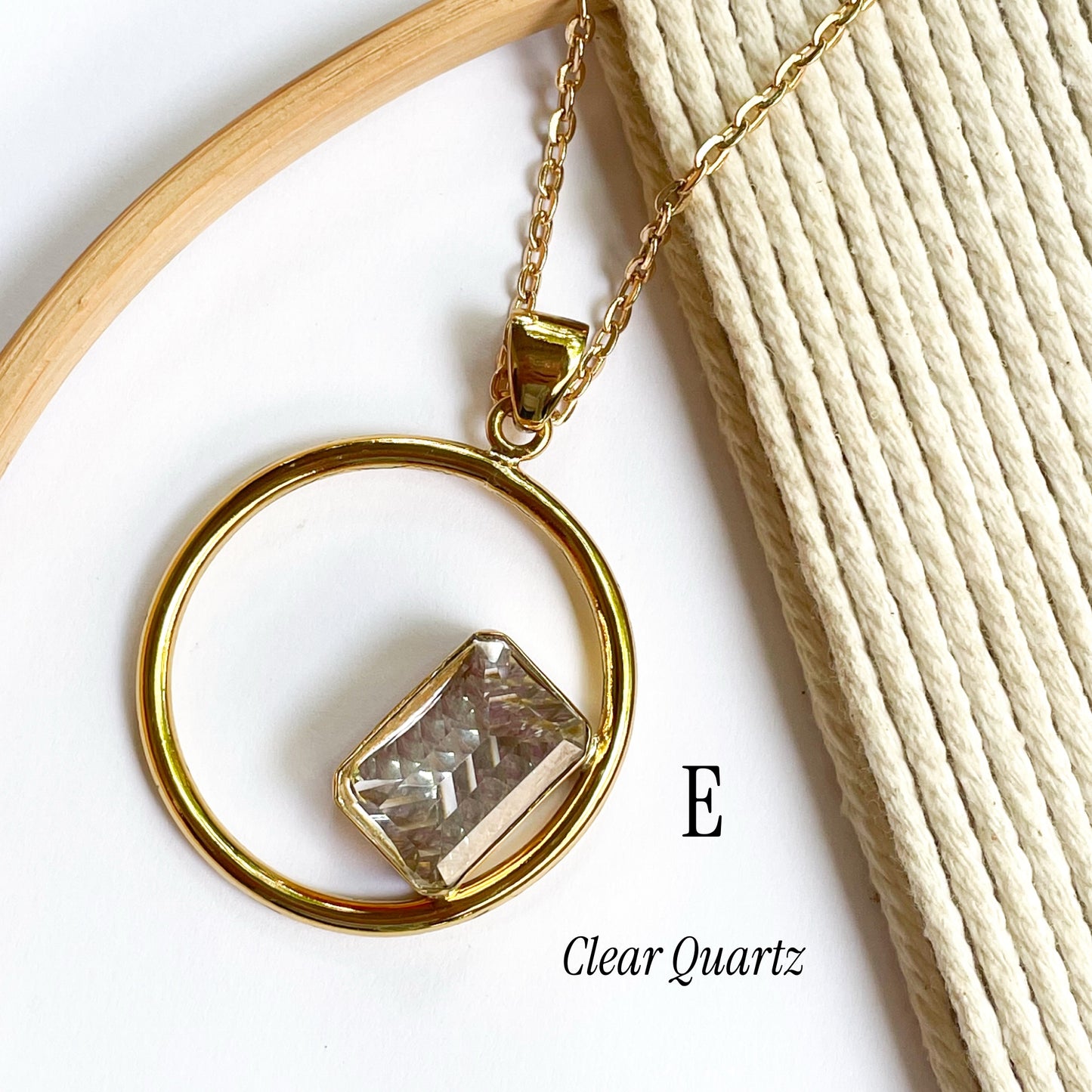 Round Floating Pendants - Alchemia Gold