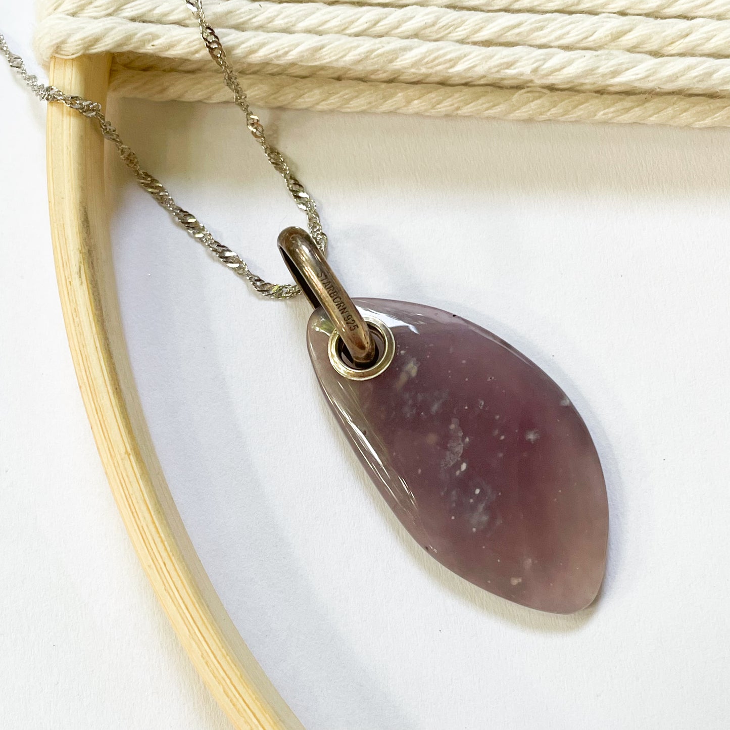 Purple Agate Pendant - Starborn