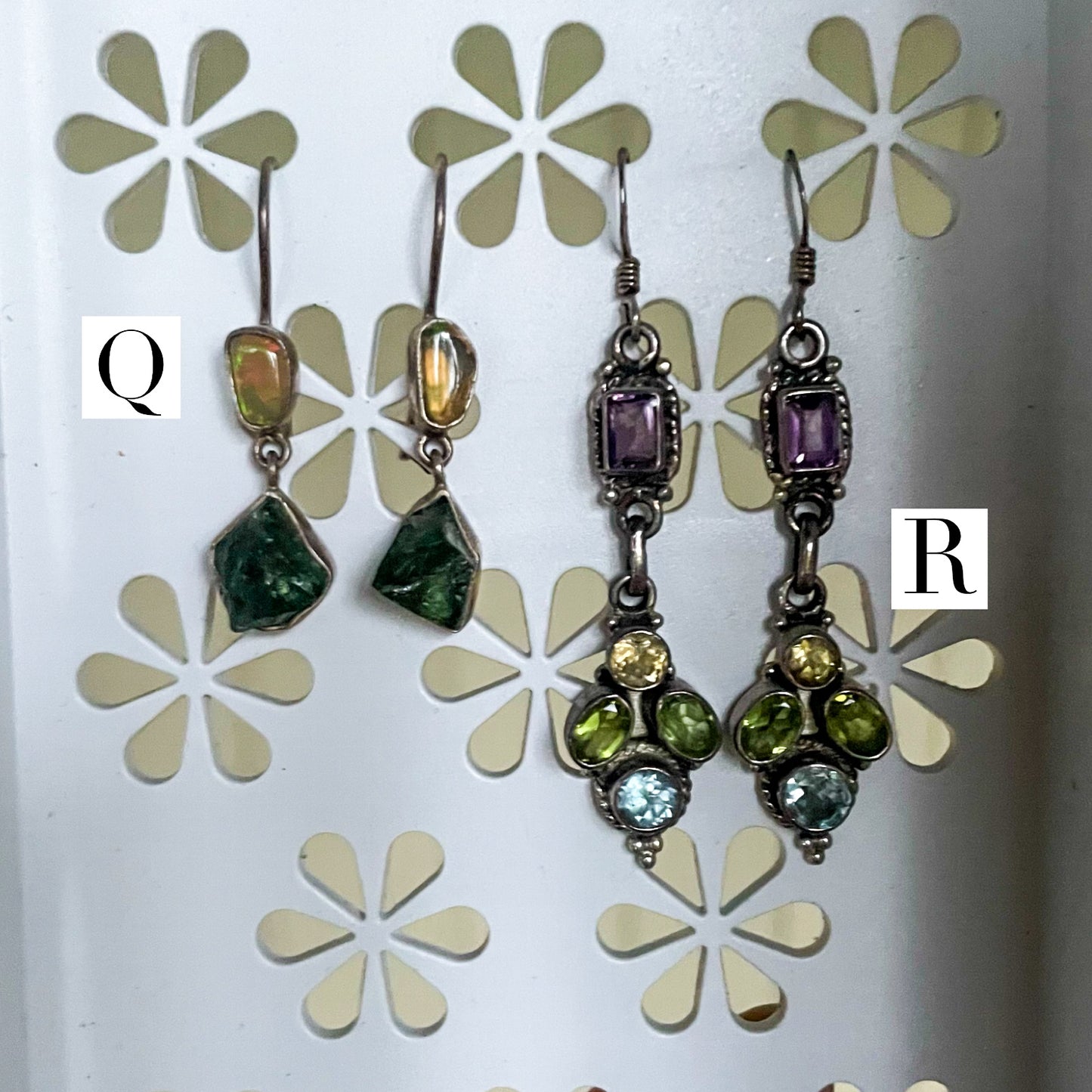 Kris's Closet Raid - STERLING SILVER EARRINGS - TWO