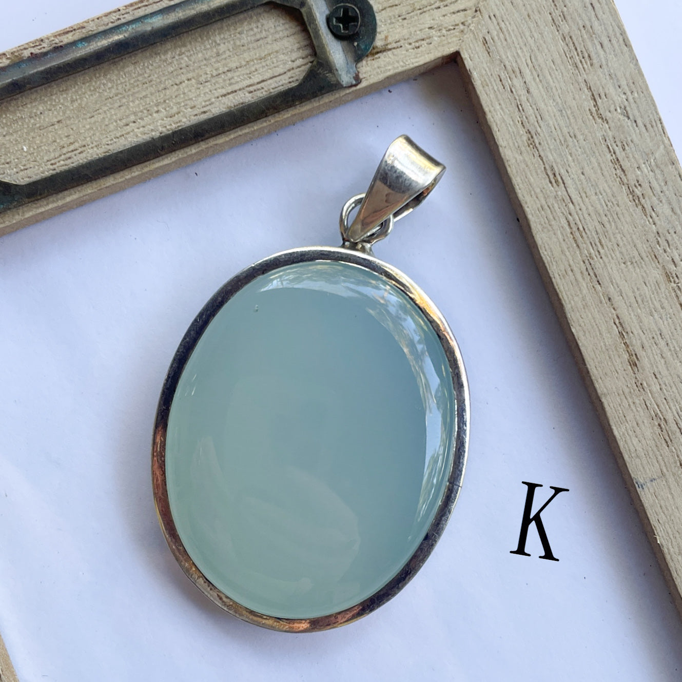 Unique Random Gemstone Pendants - Solid Sterling Silver