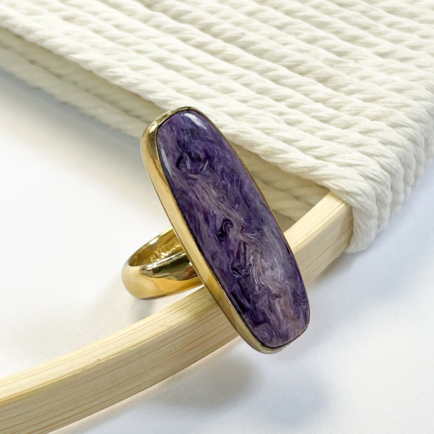 Charoite Ring - Alchemia Gold