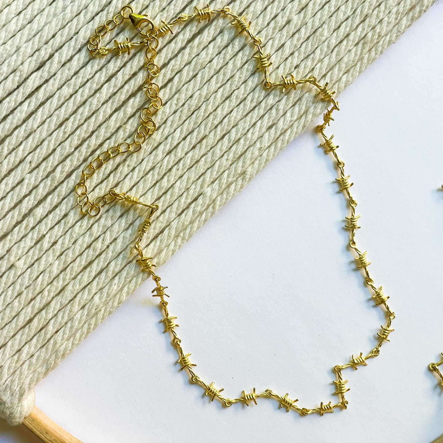 Barbed Wire Collection - Solid Sterling Silver & 18k Gold Plate Collection - Solid Sterling Silver & 18k Gold Plate