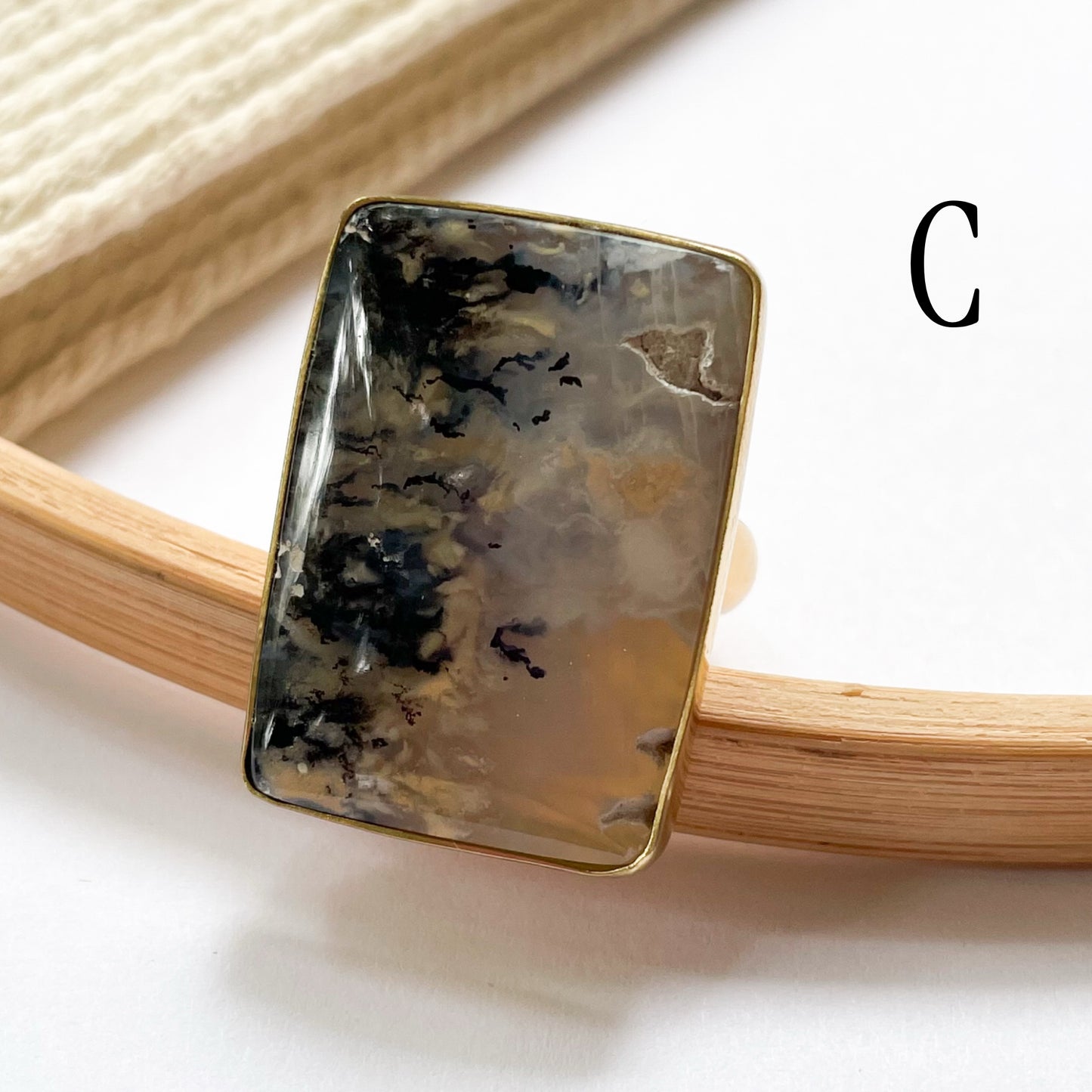 Natural Dendrite Opal Collection - Both Metals