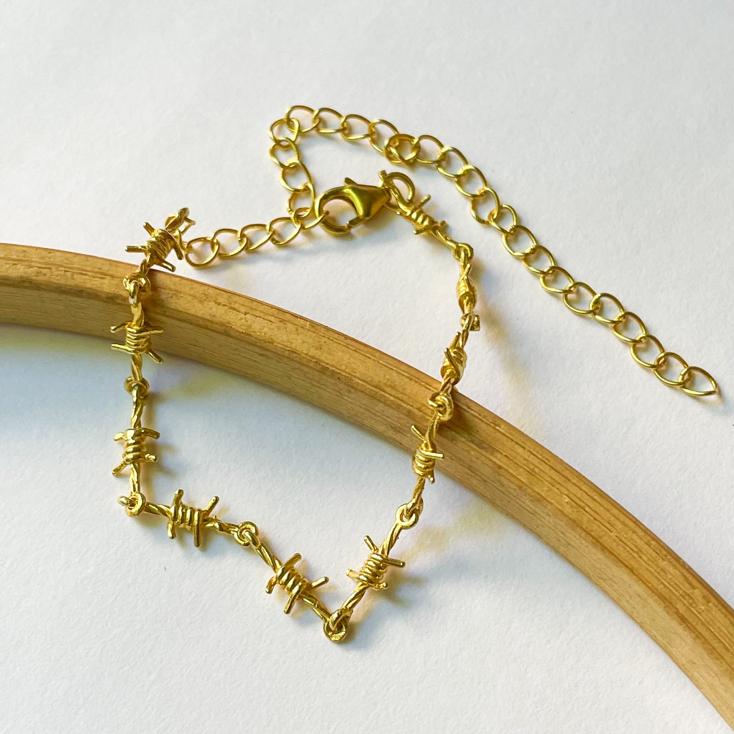 Barbed Wire Collection - Solid Sterling Silver & 18k Gold Plate Collection - Solid Sterling Silver & 18k Gold Plate