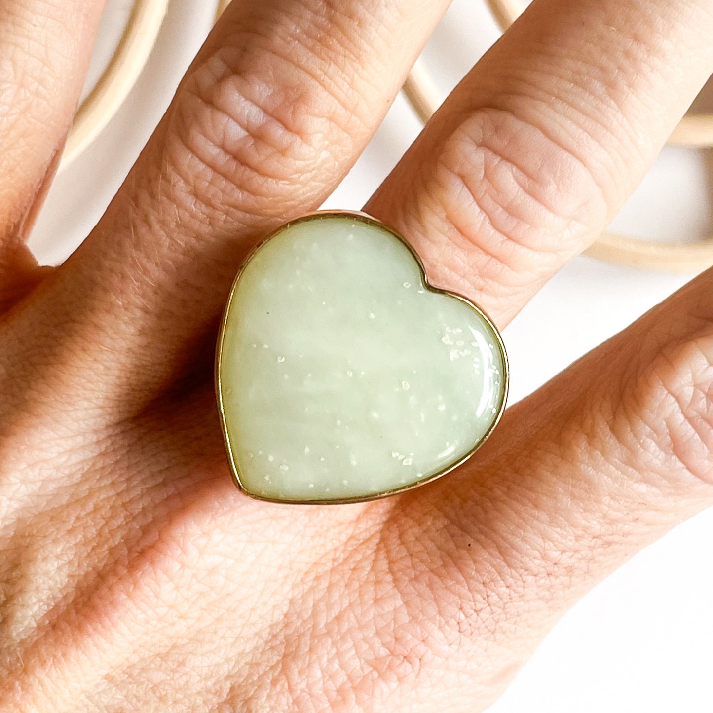 Heart Adjustable Ring - Alchemia