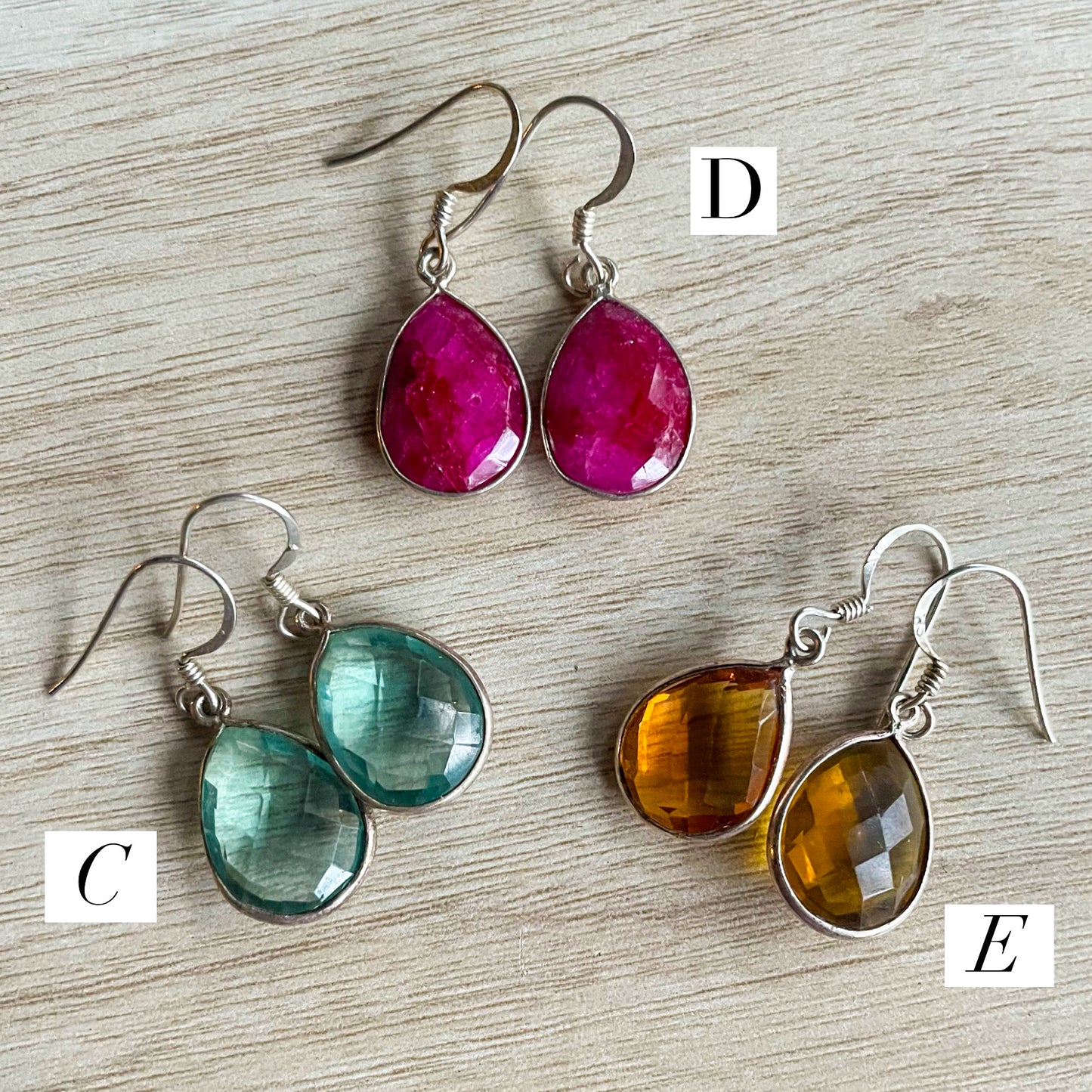 Kris's Closet Raid - STERLING SILVER EARRINGS - TWO