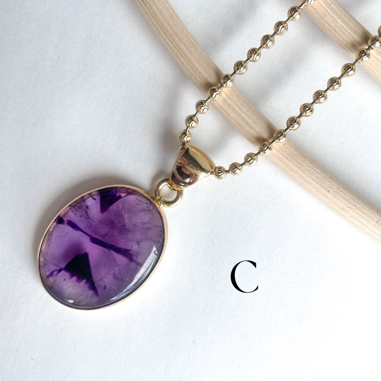 Star Amethyst Pendant - Alchemia