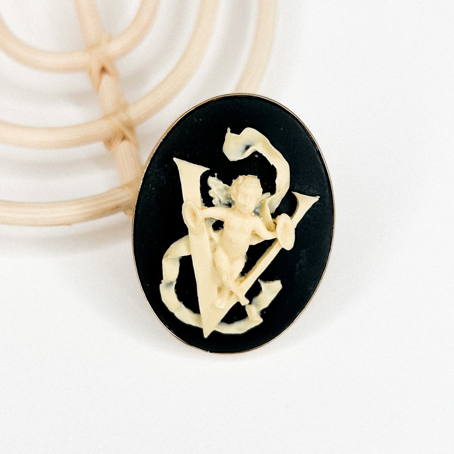 Cameo Initial Ring(N-Z) - Alchemia