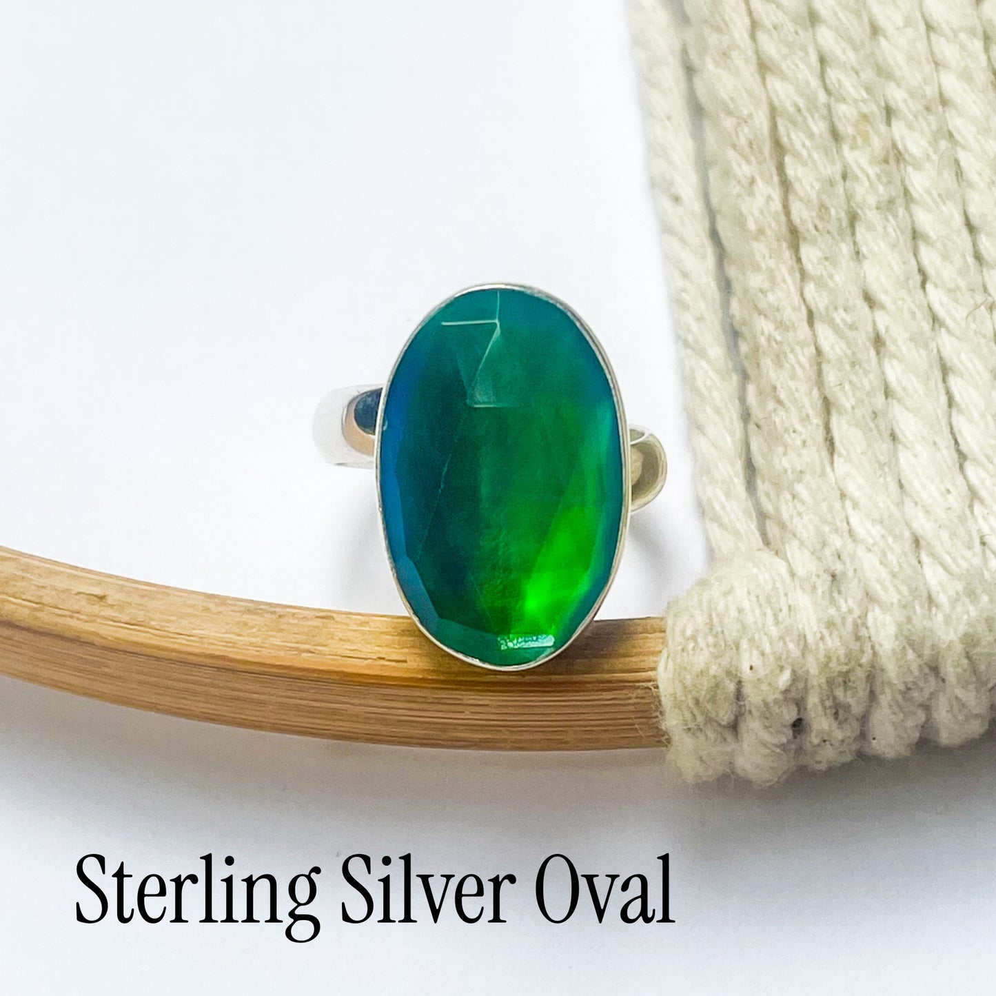 Ocean Galaxy Doublet Ring - Both Metals