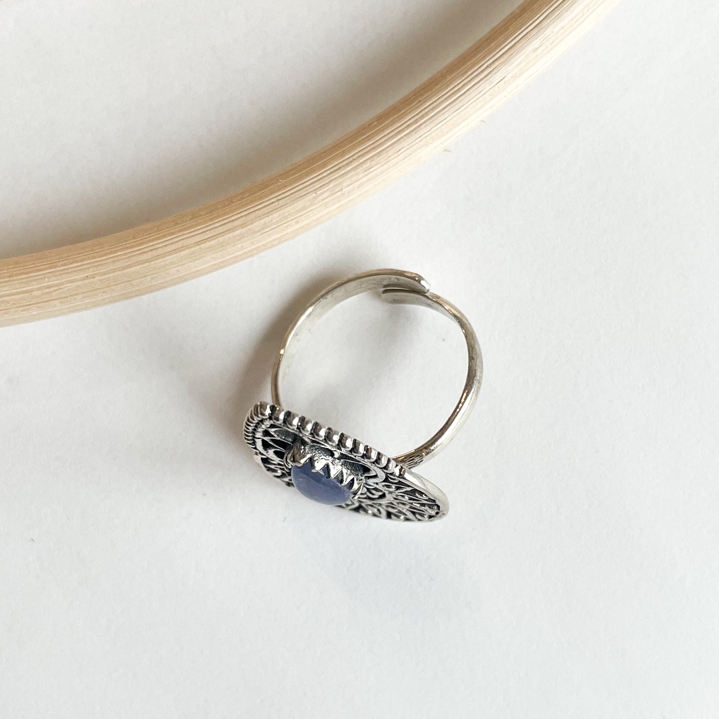 Tanzanite Ring - Solid Sterling Silver