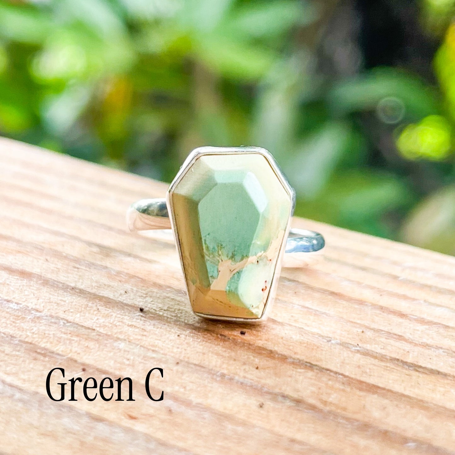 Colorful Jasper Rings - Solid Sterling Silver