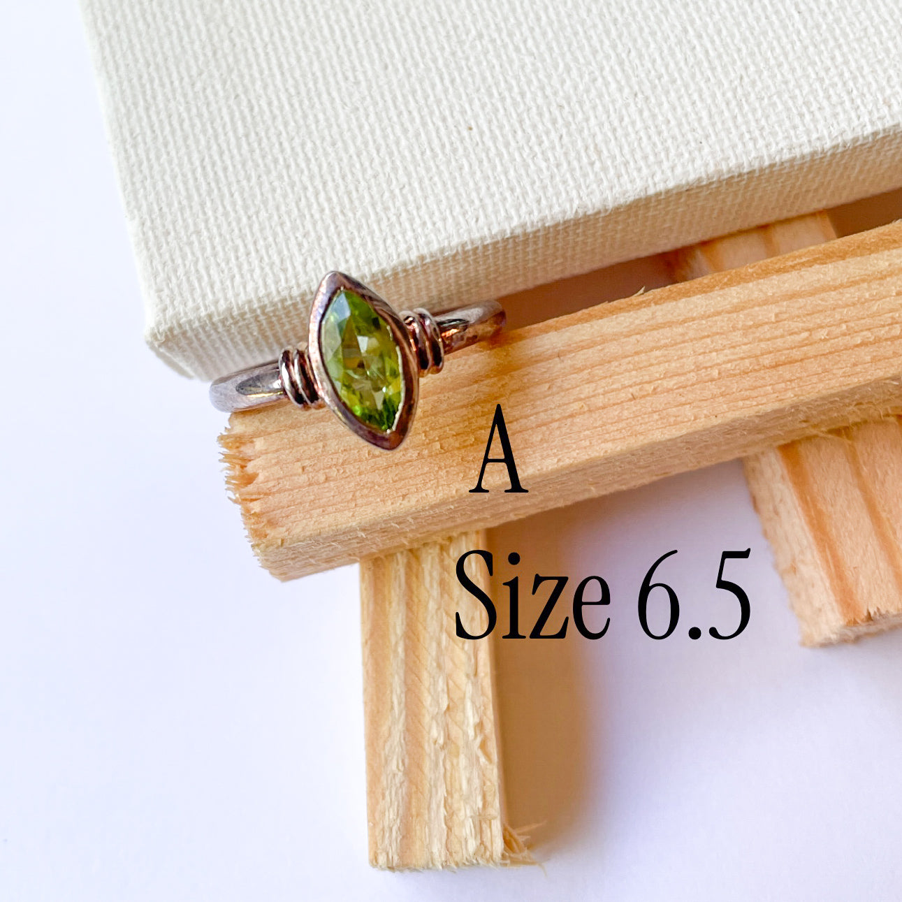 Variety of Stone in Minimalist Size 6.5 Rings - Solid Sterling Silver