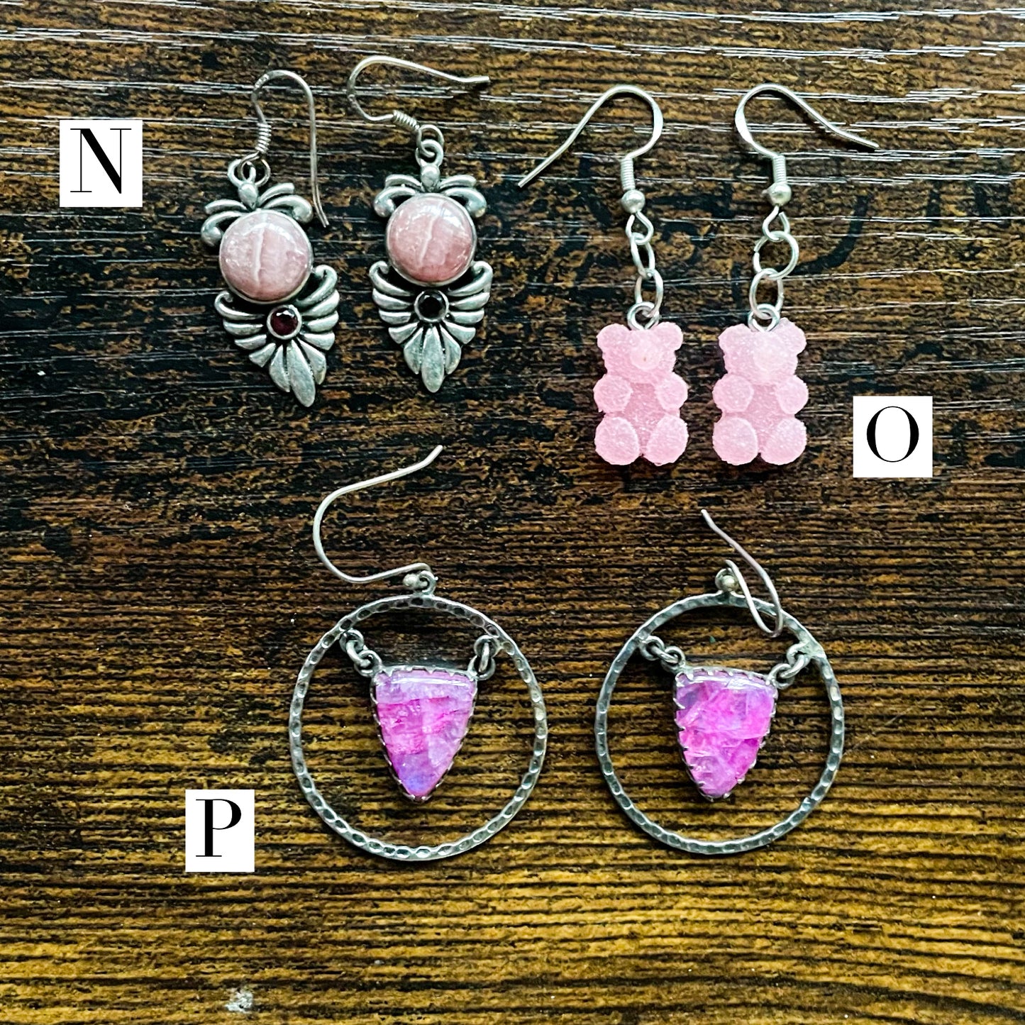 Kris's Closet Raid - STERLING SILVER EARRINGS - TWO