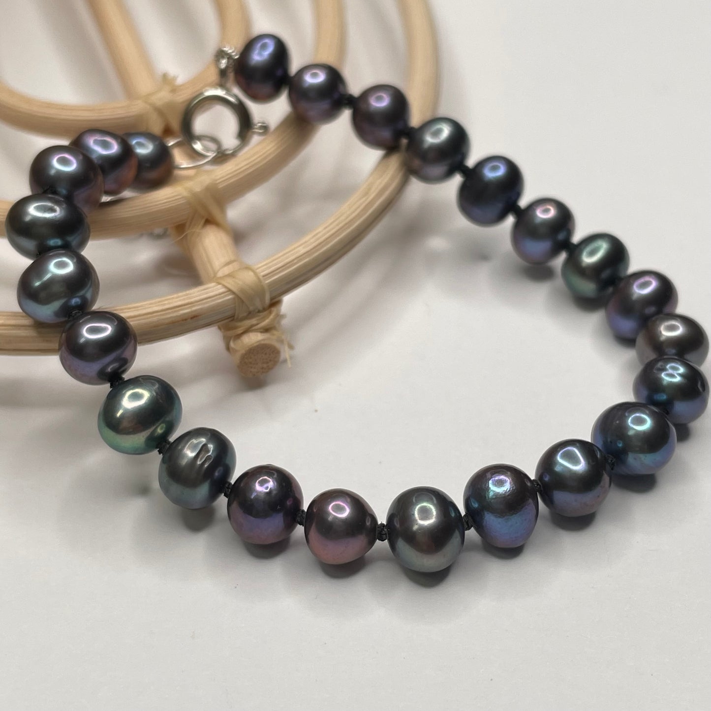 Peacock Freshwater Pearl Bracelet