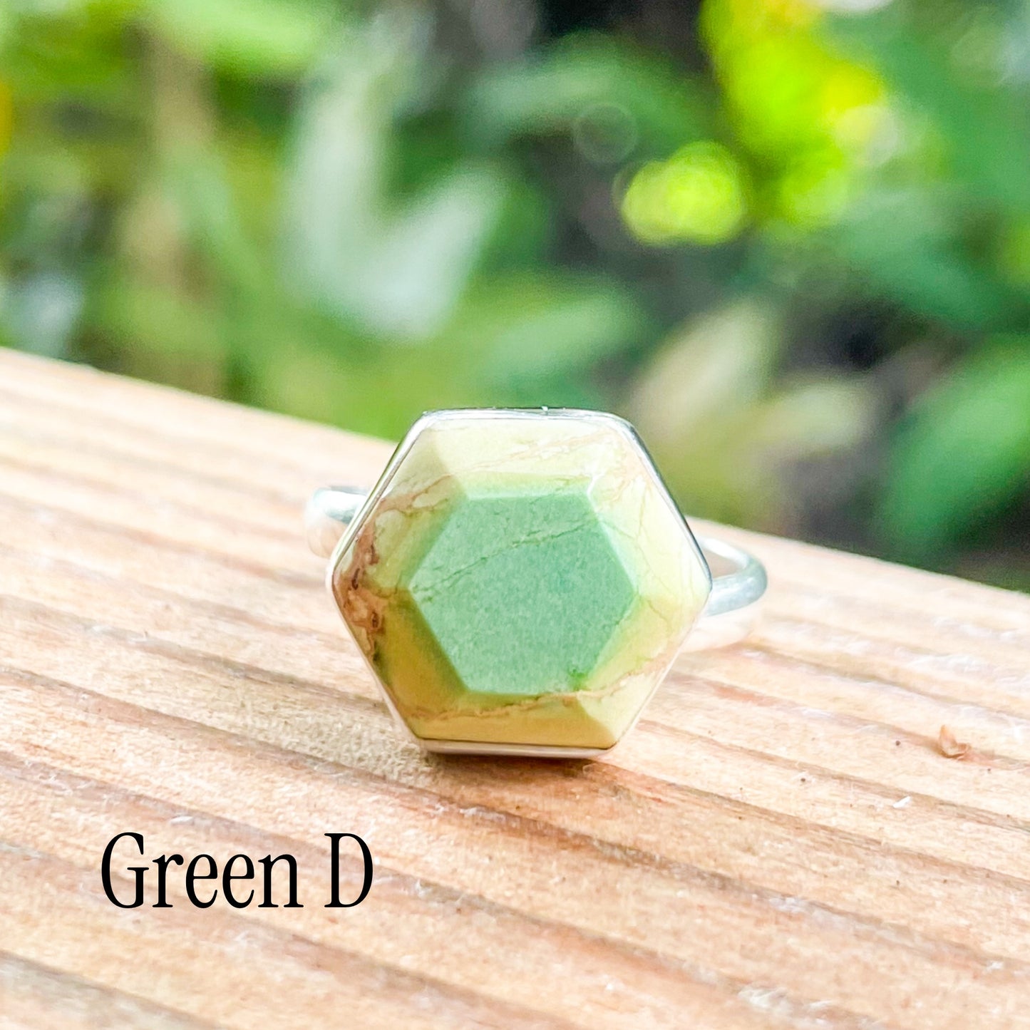 Colorful Jasper Rings - Solid Sterling Silver
