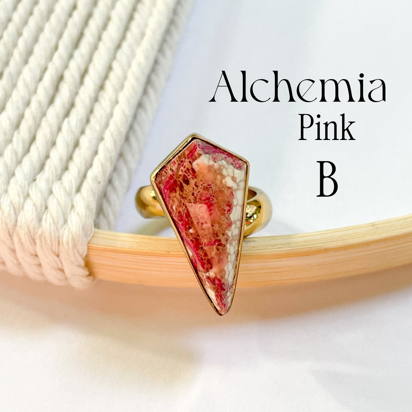 Colorful Jasper Rings - Both Metals