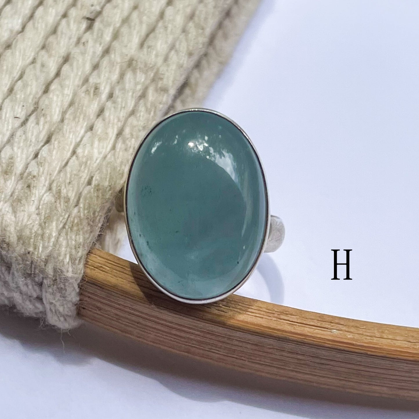 Natural Aquamarine Rings & Pendants - Both Metals