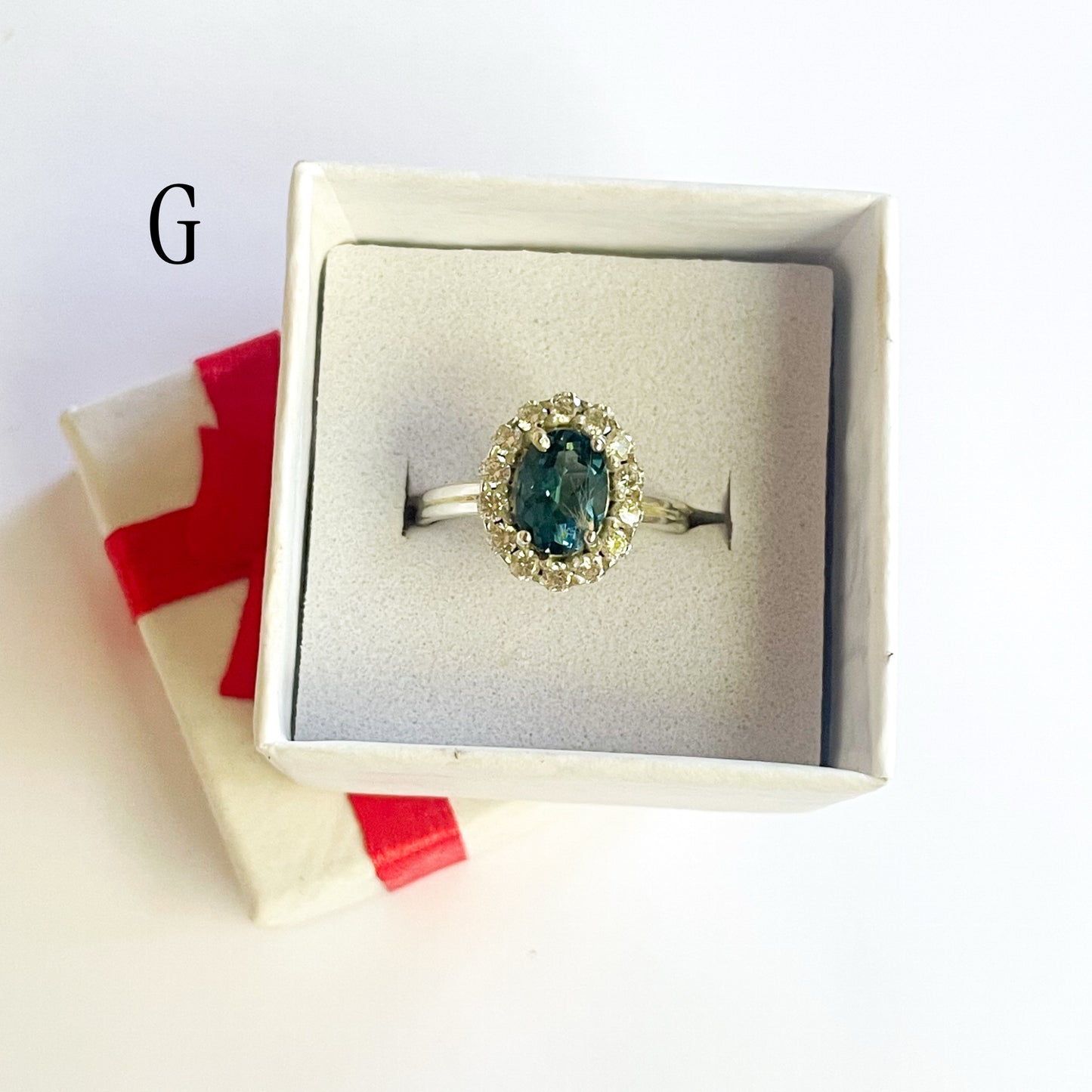 Dainty Multi Gemstone Prong Ring - Solid Sterling Silver