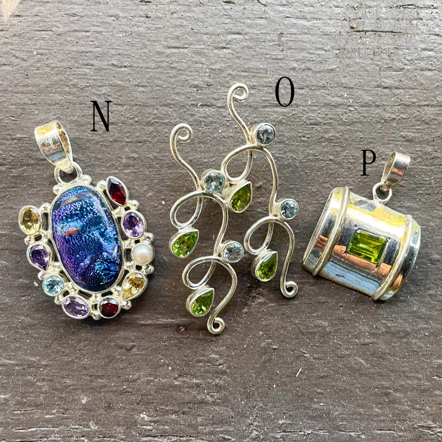 Solid Sterling Silver Unique Pendants!