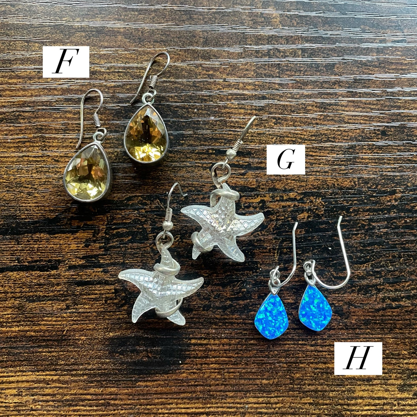 Kris's Closet Raid - STERLING SILVER EARRINGS - ONE
