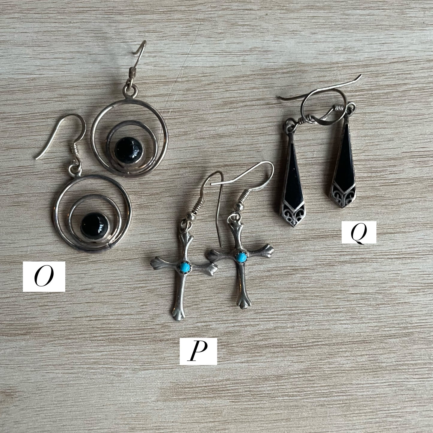 Kris's Closet Raid - STERLING SILVER EARRINGS - ONE