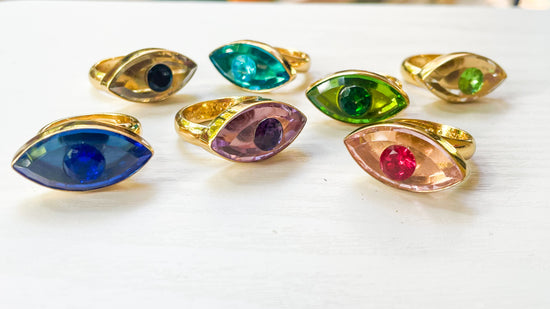 Evil Eye Ring - Alchemia Gold