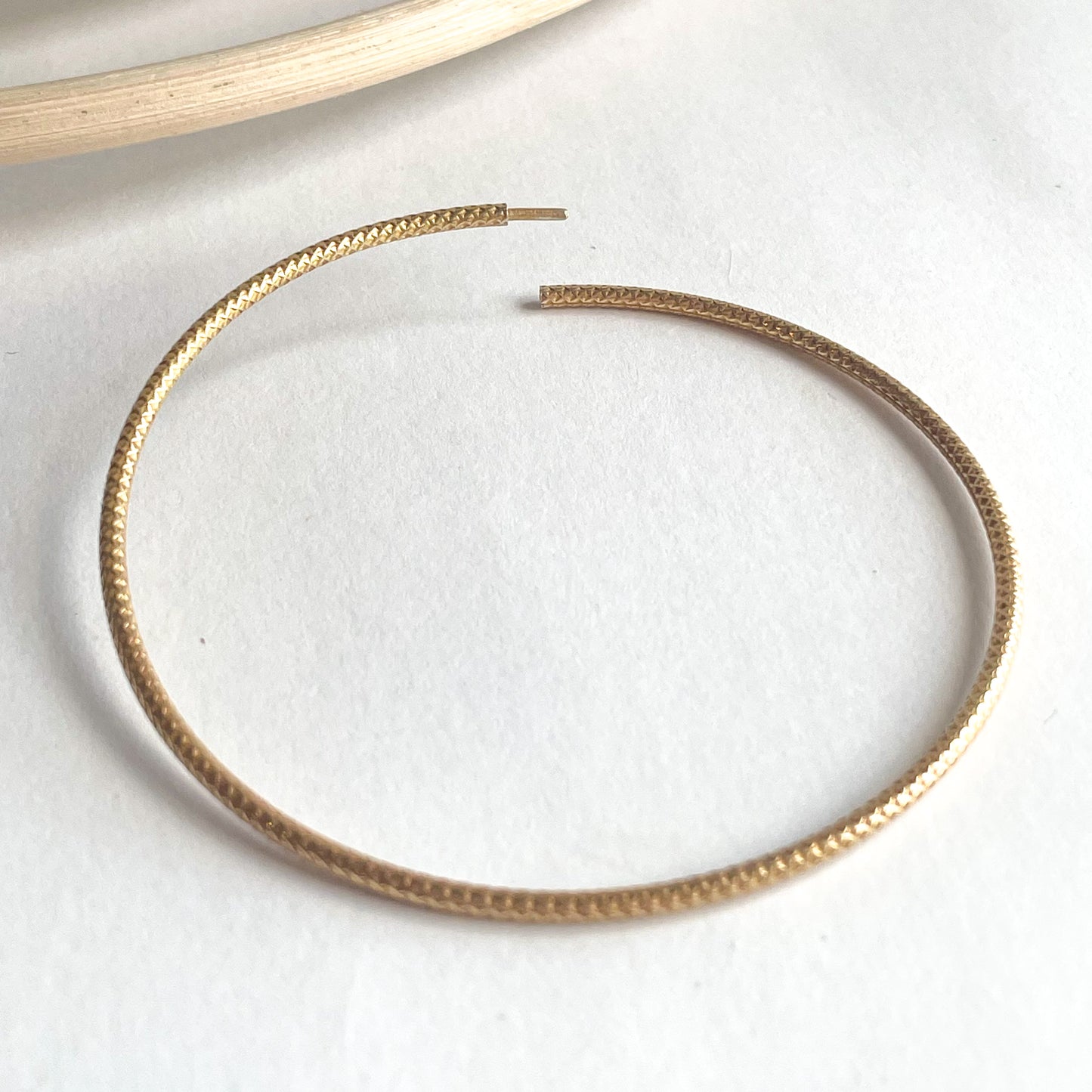 Authentic Indian Bangle - Solid Sterling Silver