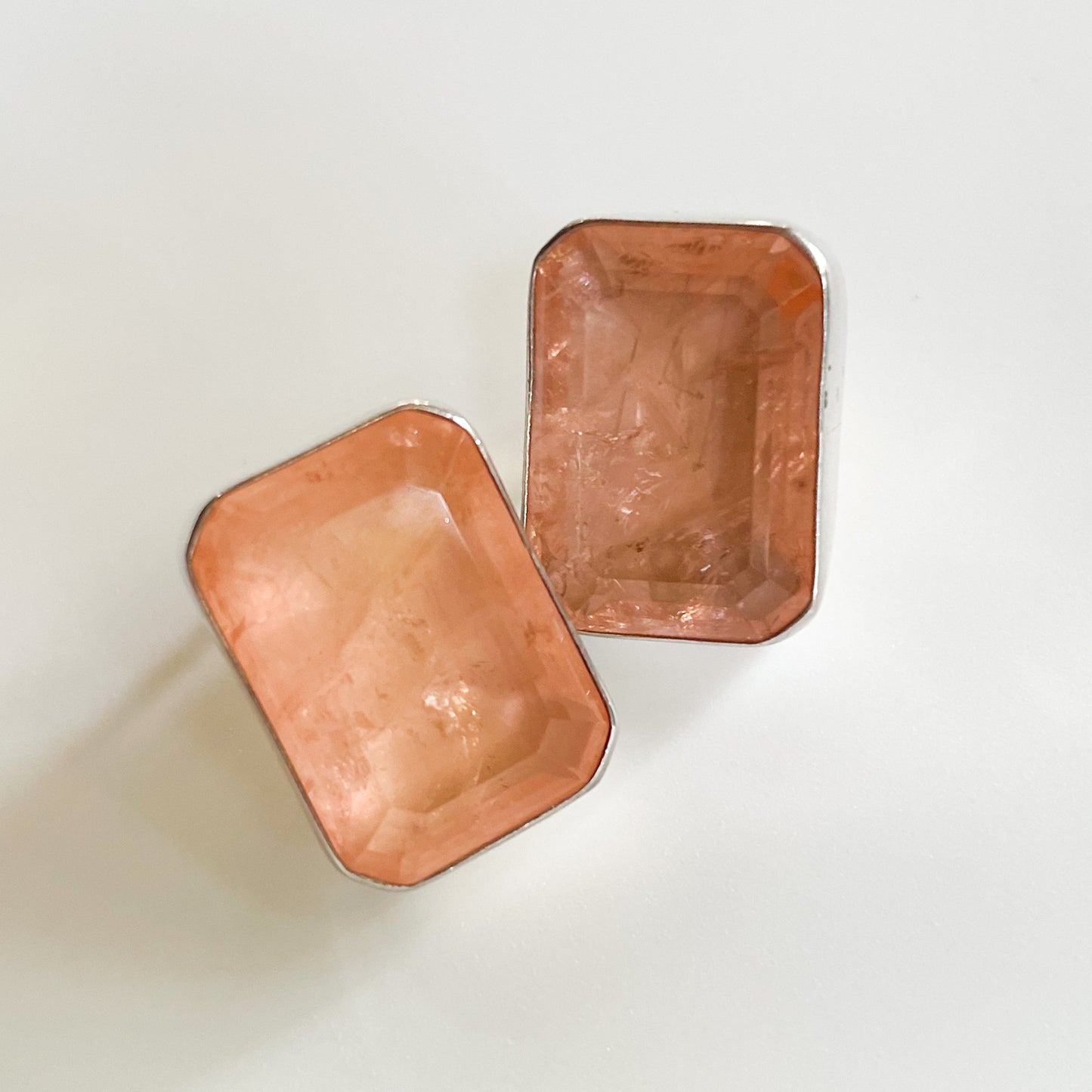 Blush Morganite Fusion - Both Metals