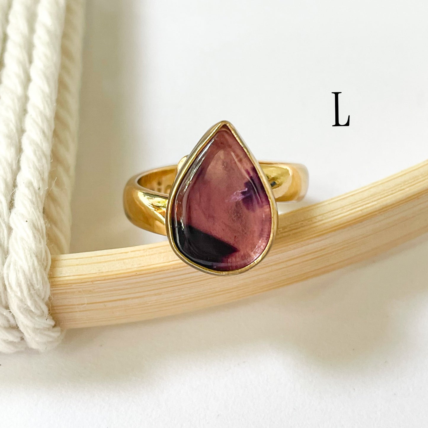 Trapiche Amethyst Ring - Alchemia