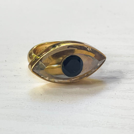 Evil Eye Ring - Alchemia Gold