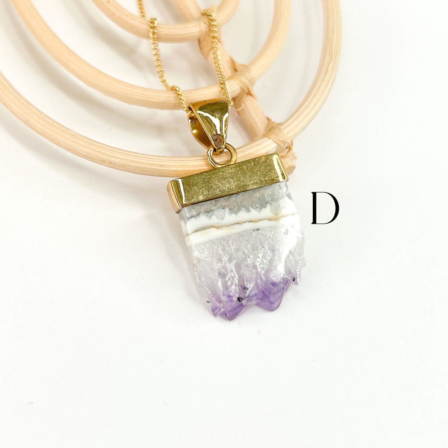 Amethyst Quartz Pendant - Alchemia