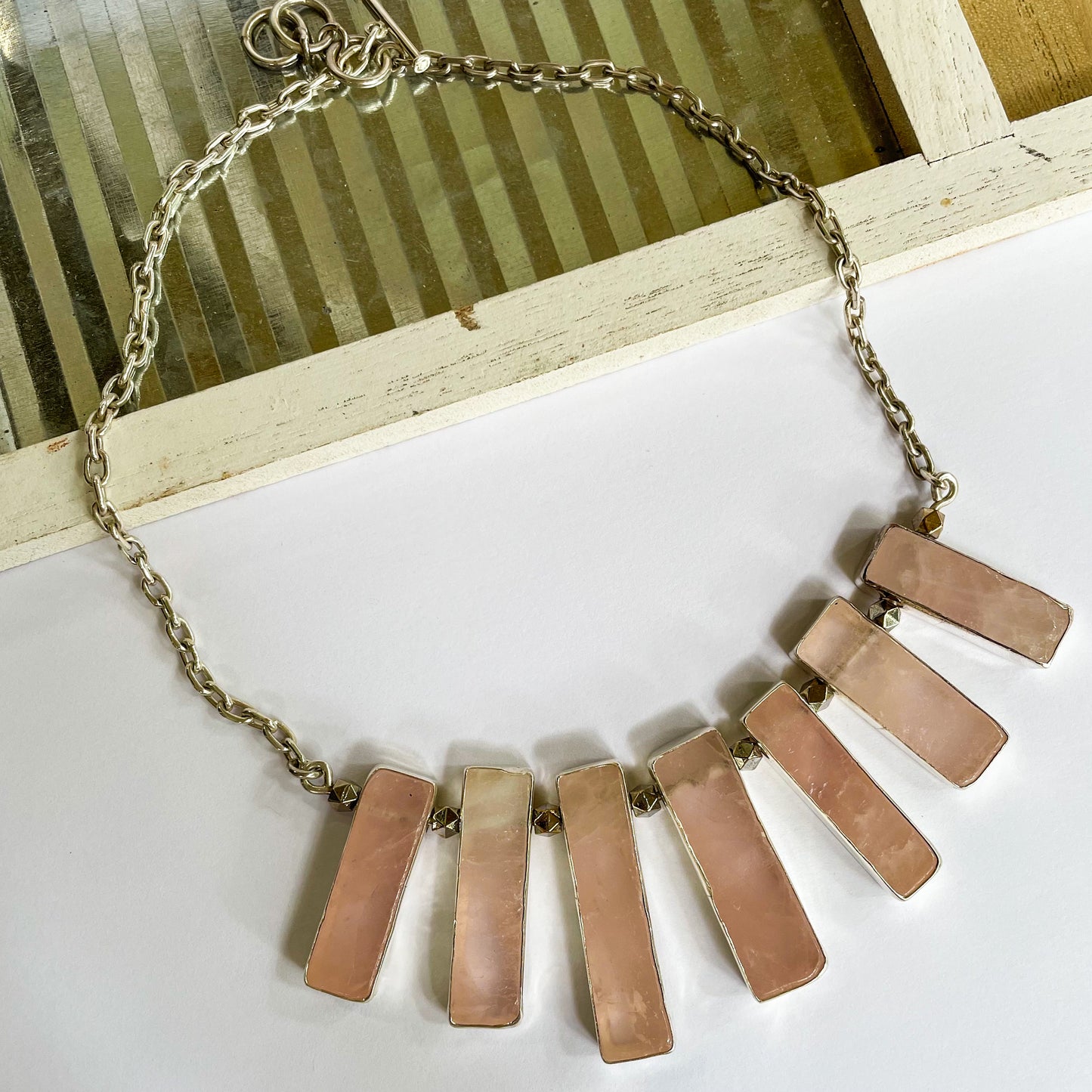 Chunky Solid Sterling Silver Necklace