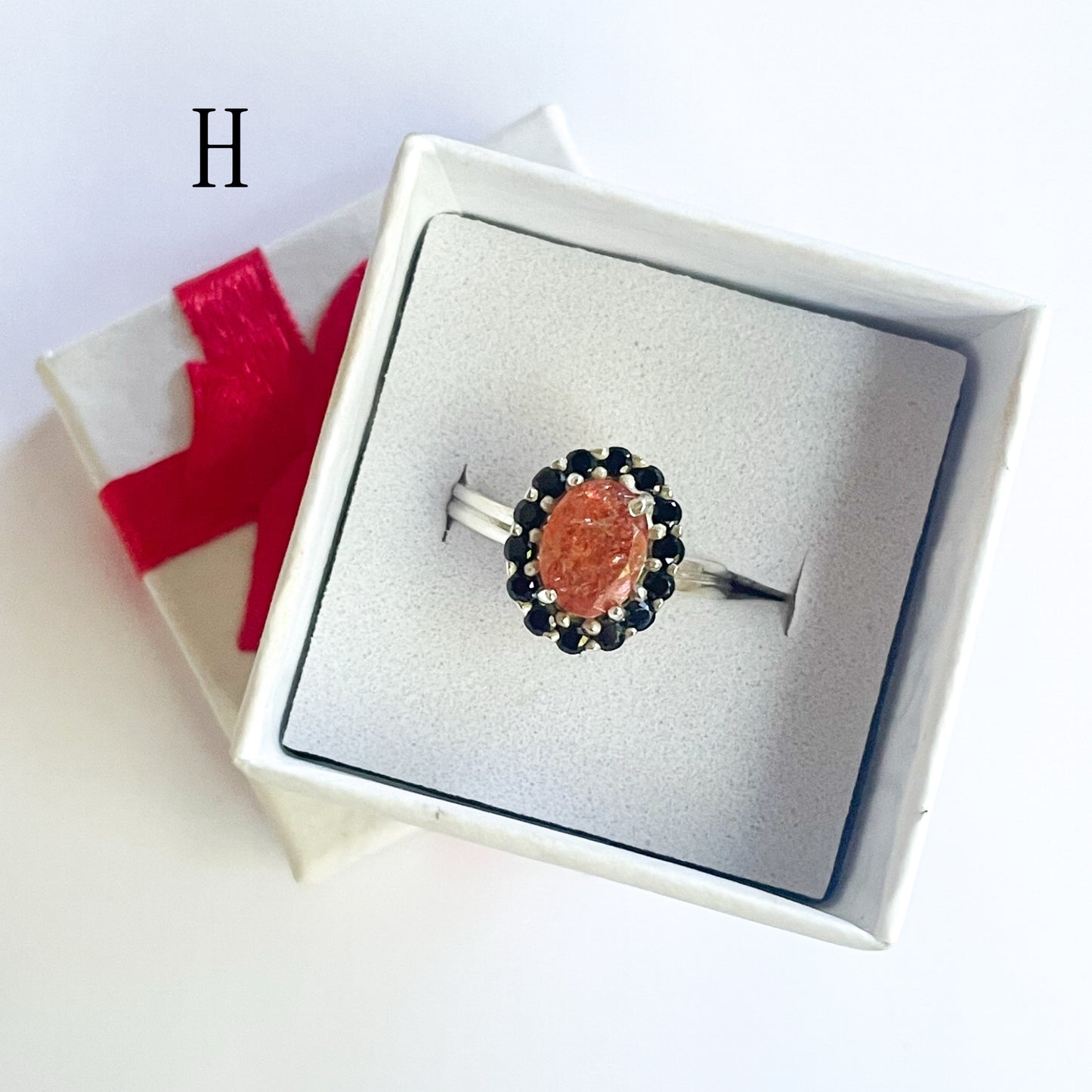 Dainty Multi Gemstone Prong Ring - Solid Sterling Silver