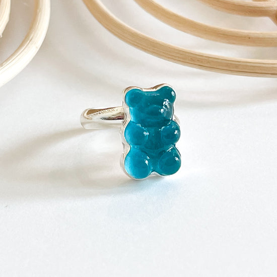 Gummy Bear Ring - Solid Sterling Silver