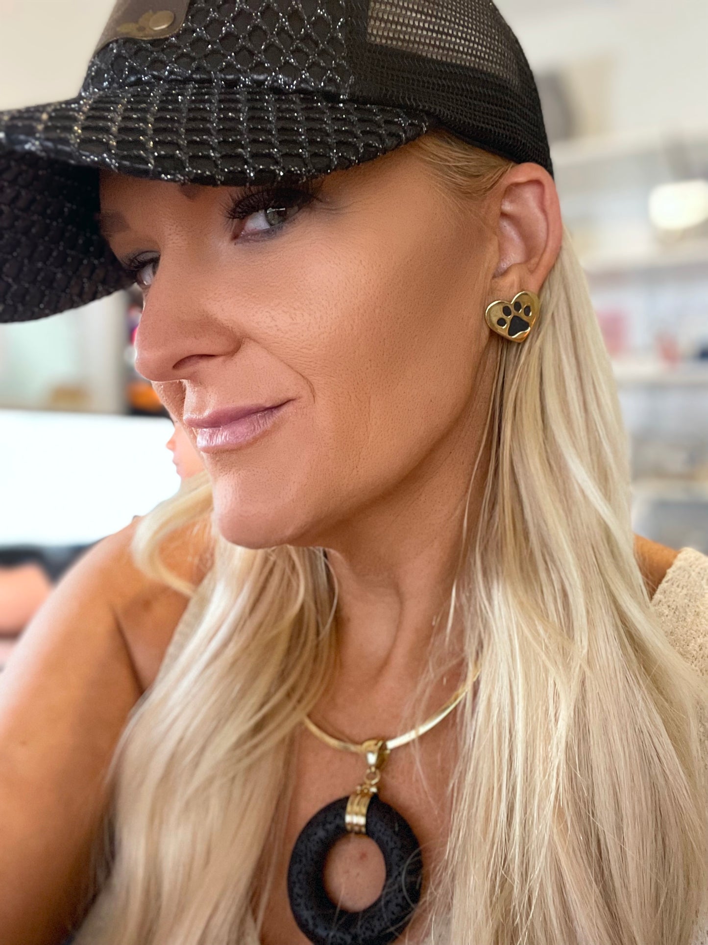 Paw Studs Heart-Alchemia