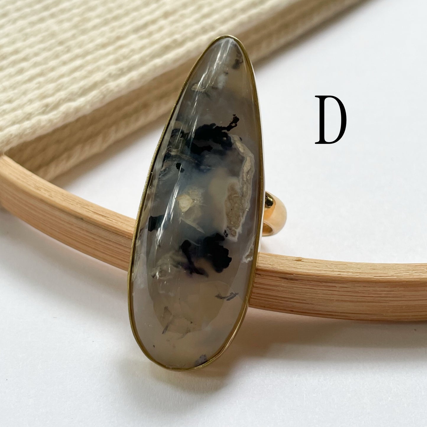 Natural Dendrite Opal Collection - Both Metals