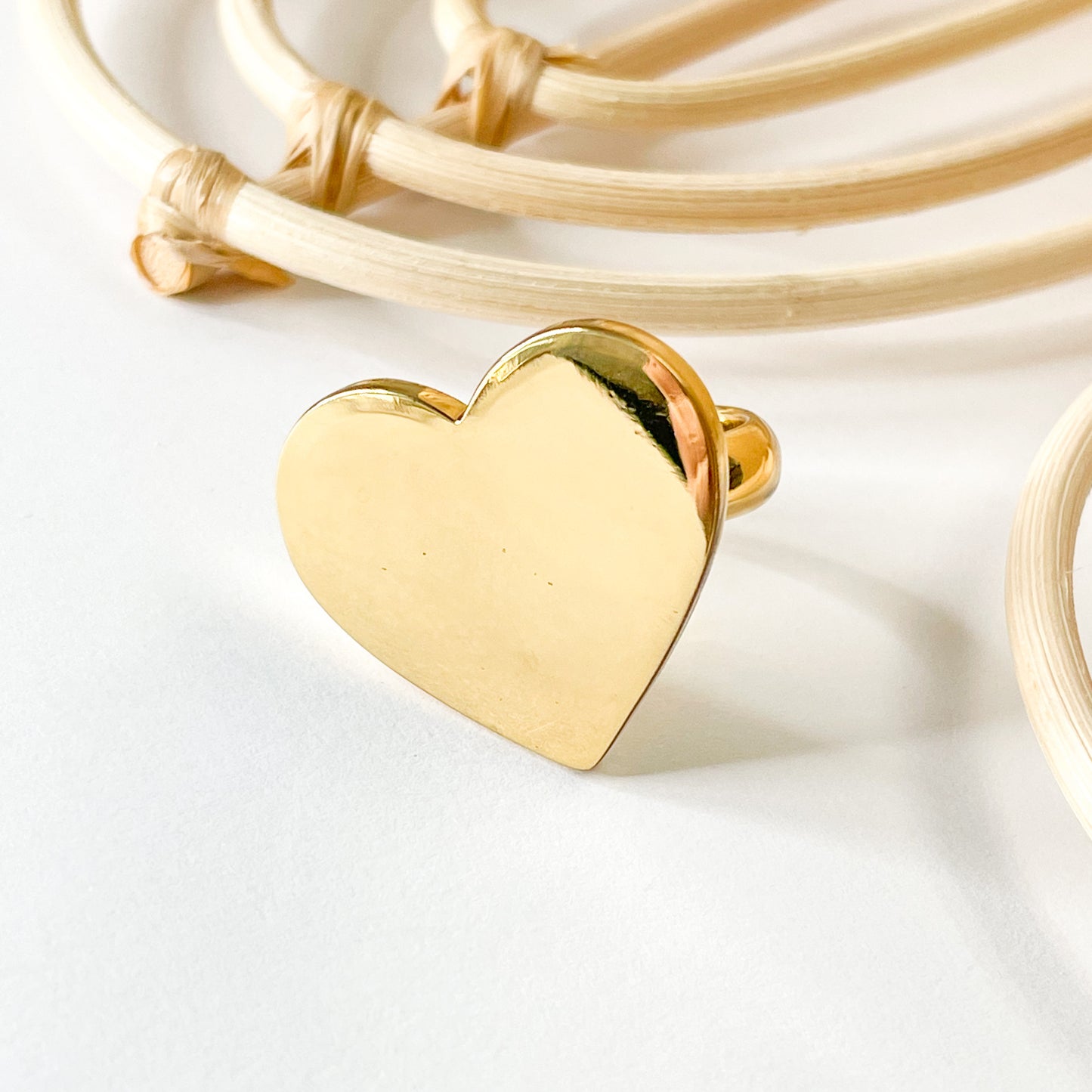 Solid Heart Ring - Alchemia