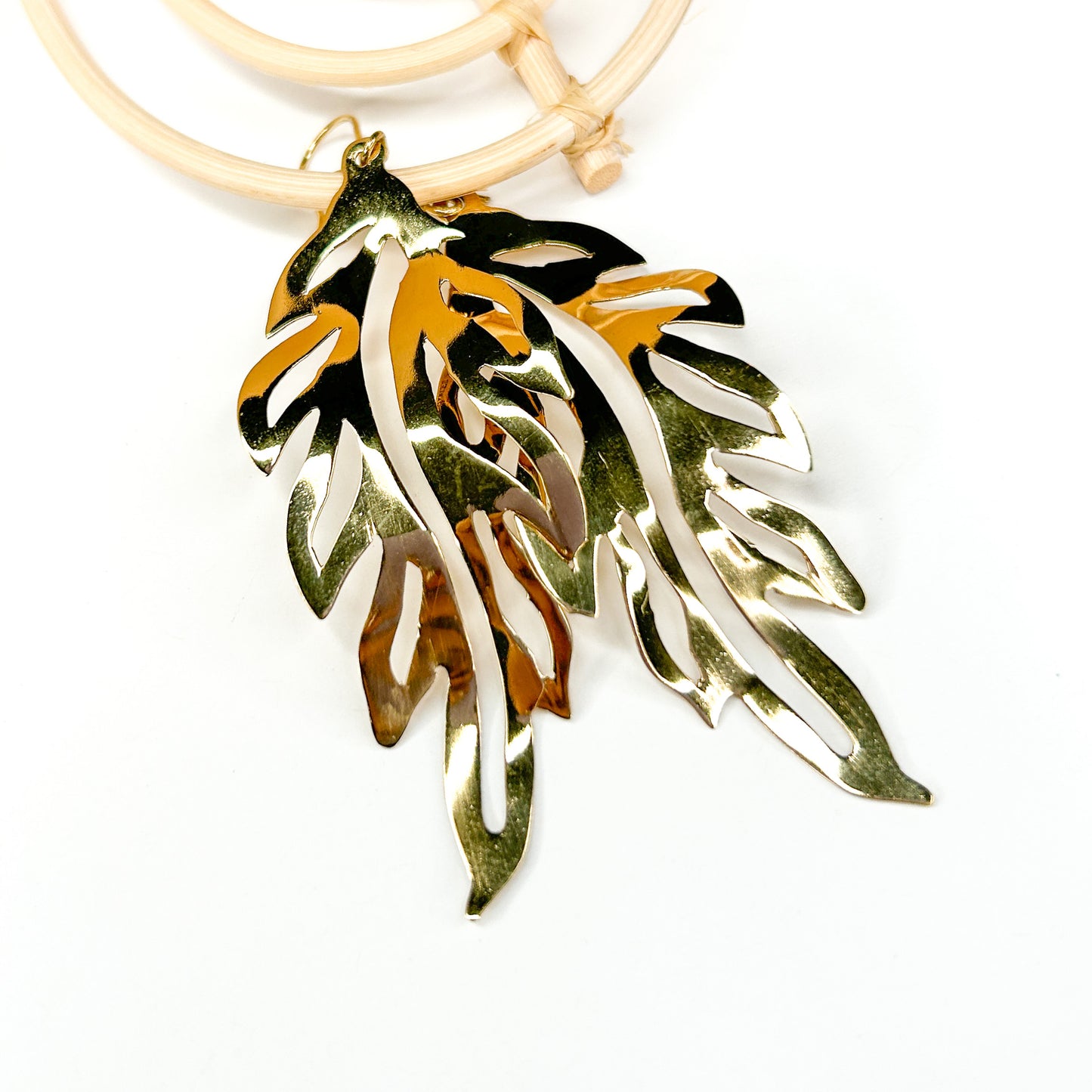 Monstera Leaf Earring - Alchemia