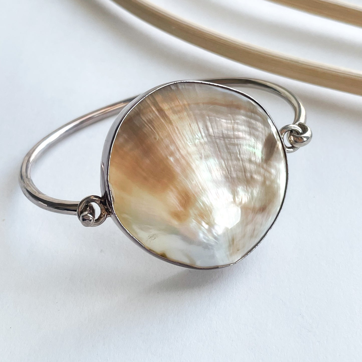 Mother Of Pearl - Solid Sterling Silver