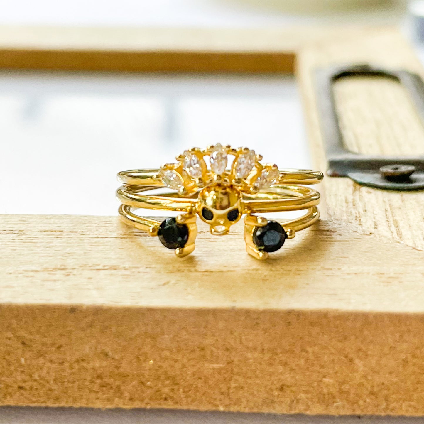 Skull Stack Rings - SSS or Vermeil