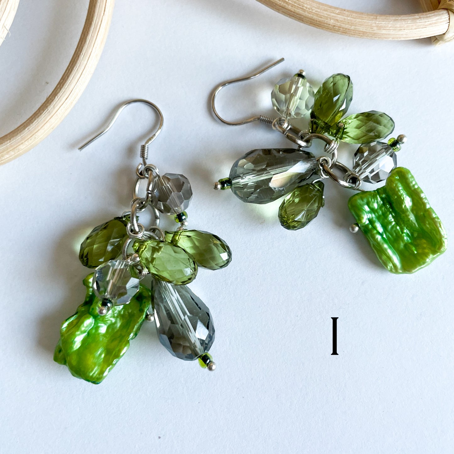 Colorful Freshwater Pearl Earrings - SSS