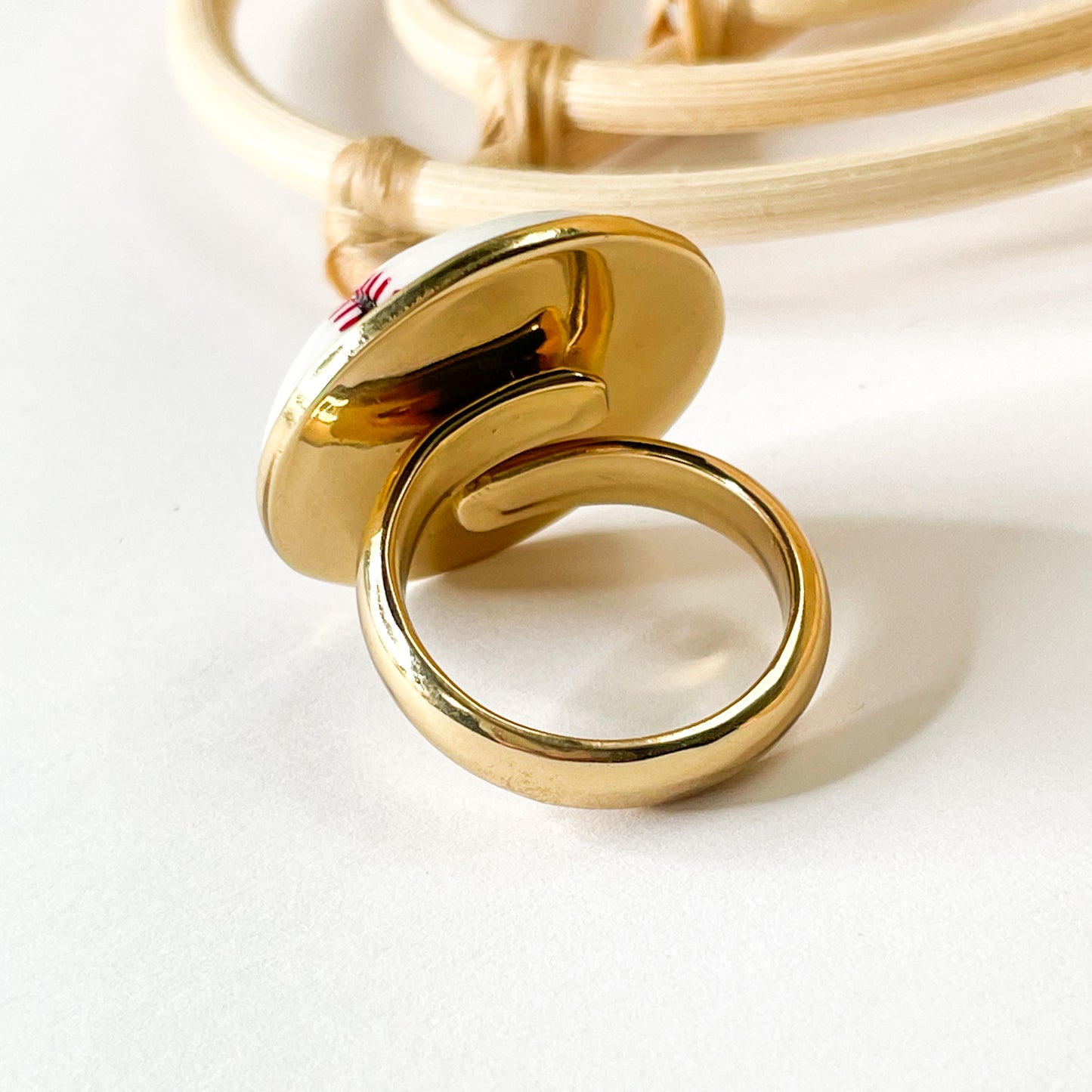 Baseball Cameo Ring - Alchemia