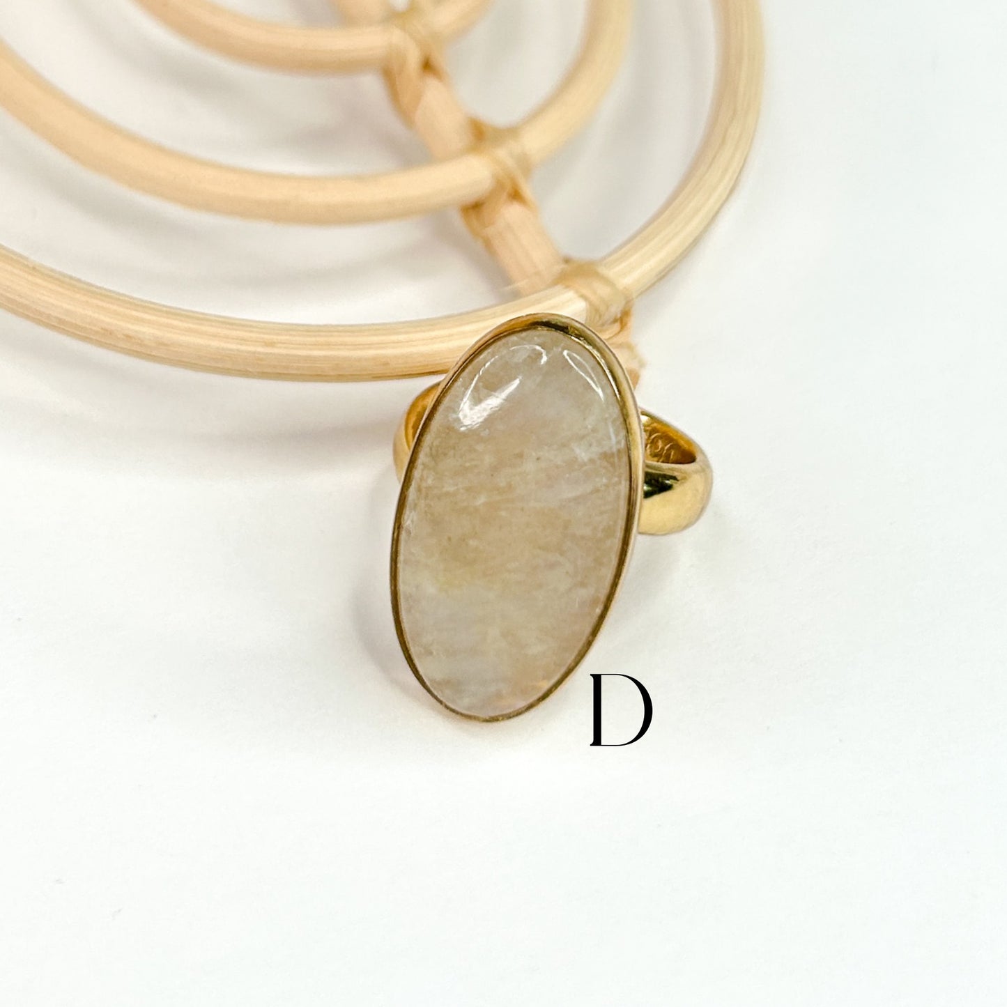 Belmorite Moonstone Moonstone Ring - Alchemia